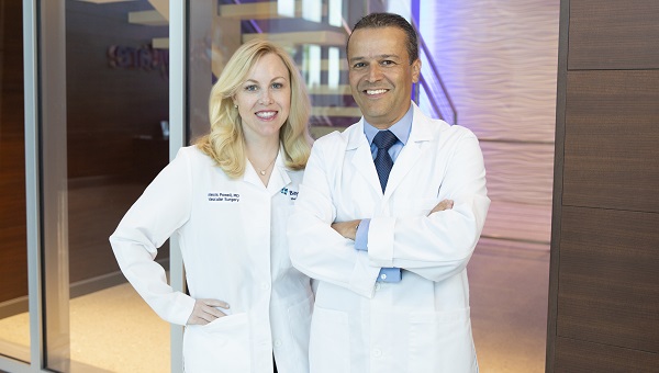 Dr. Alexis Powell and Dr. Luis Chavarriaga